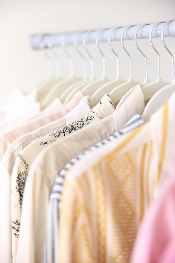 organizzazione armadio